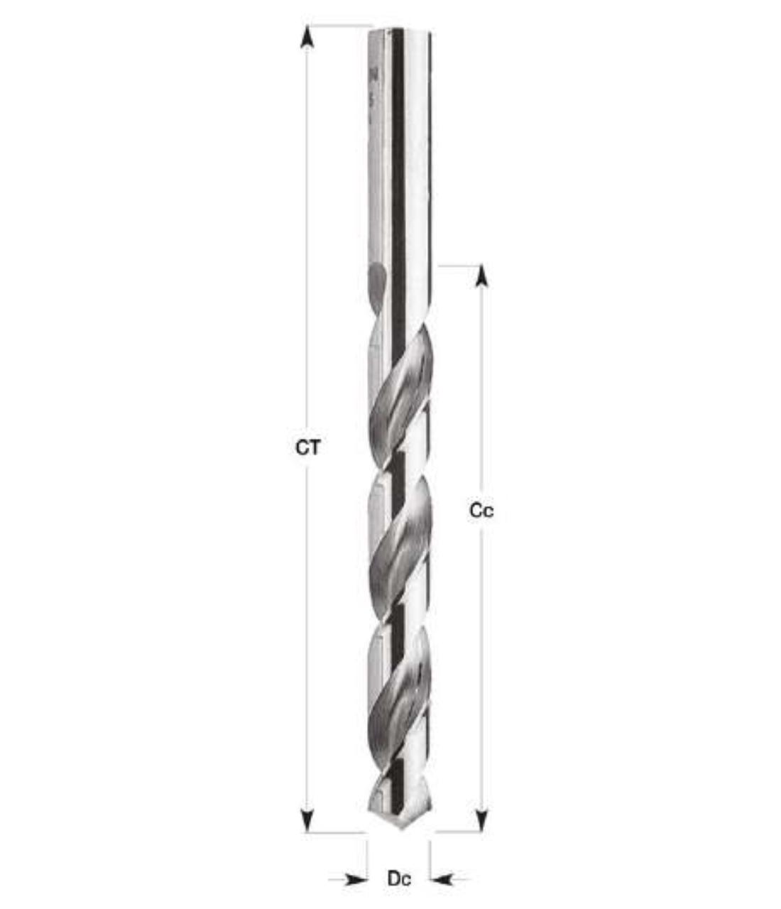 BROCA AÇO RÁPIDO 10MM